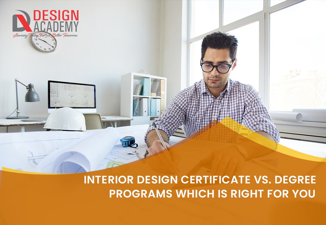 certificate courses in interior design